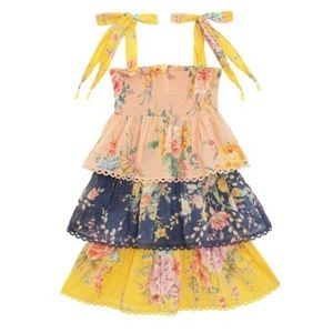 Zimmermann kids zinnia tiered mini dress